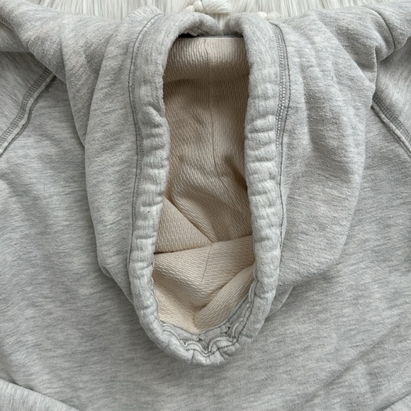 GILLEY HICKS | Vintage Hoodie | Light Grey |    Size L - Picture 5 of 10